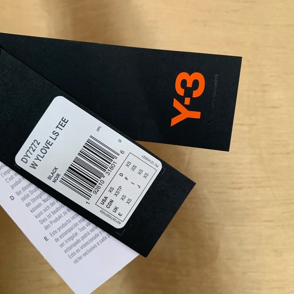 ADIDAS Y-3 YOHJI YAMAMOTO WOMEN TOP XS NWT - Picture 4 of 6